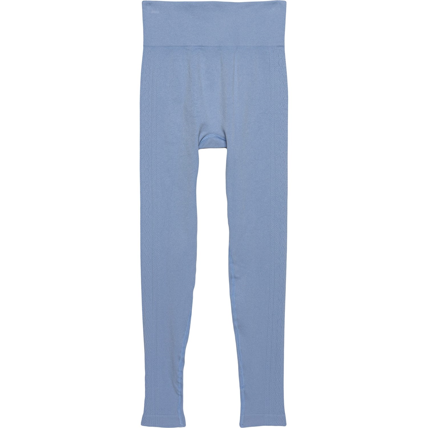 (取寄) ヨガリシャス ビッグ ガールズ シームレス アイスリン ケーブル テクスチャー レギングス Yogalicious Big Girls Seamless Icelyn Cable Textured Leggings Forever Blue