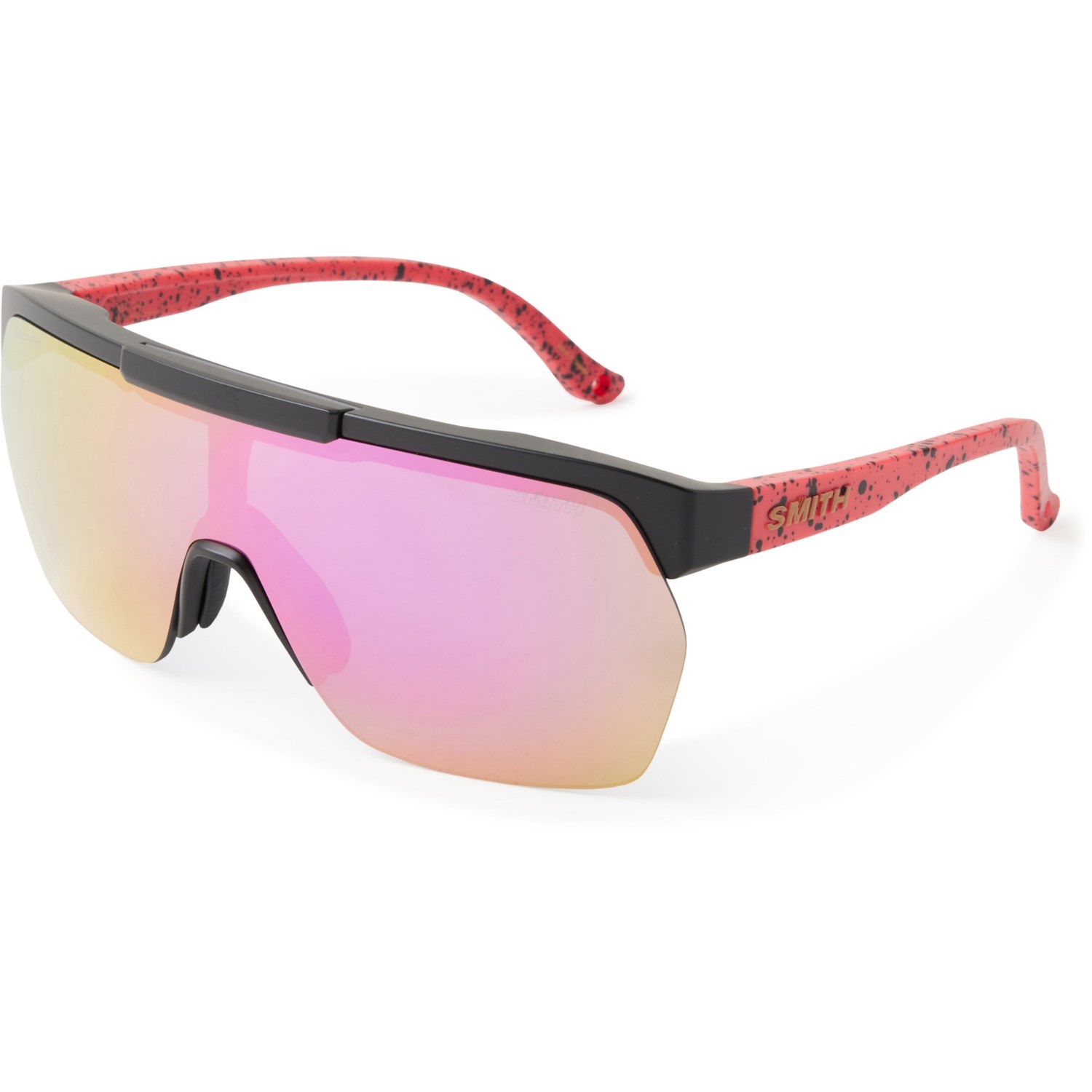 (取寄) スミス XC ミラー サングラス - クロマポップ レンズ Smith XC Mirror Sunglasses - ChromaPop Lens Matte Wild Child/Chromapop Violet Mirror