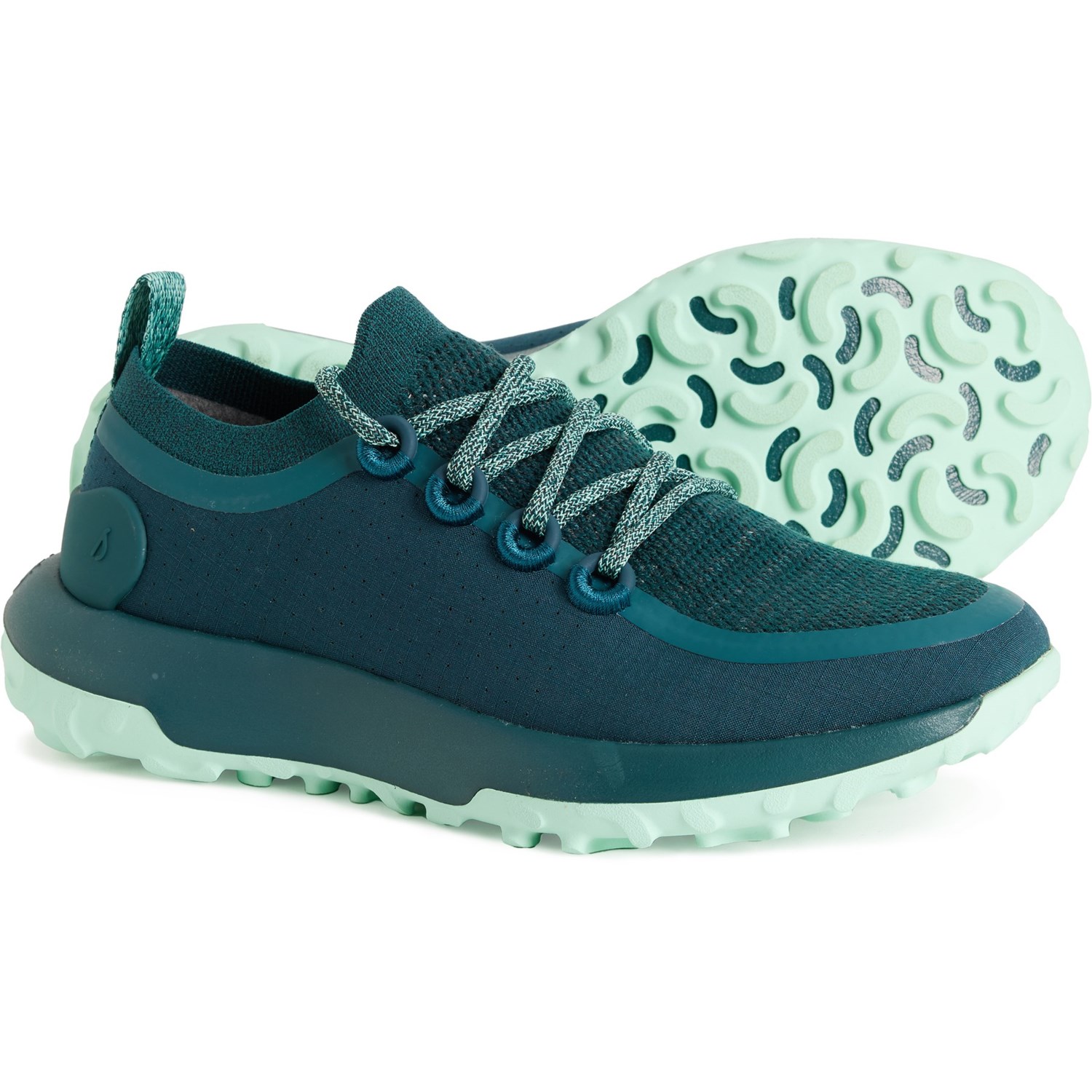 (取寄) オールバーズ レディース トレイル ランナー SWT ランニング シューズ Allbirds women Trail Runner SWT Running Shoes (For Women) Deep Emerald (Buoyant Mint)