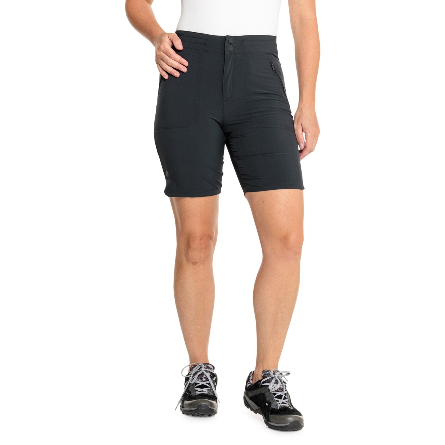 (取寄) スマートウール エブリデイ ショーツ - メリノ ウール, 8インチ SmartWool Everyday Shorts - Merino Wool, 8” Black