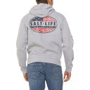 (取寄) ソルトライフ フリース パーカー SALT LIFE Amerifinz Fleece Hoodie Athletic Grey