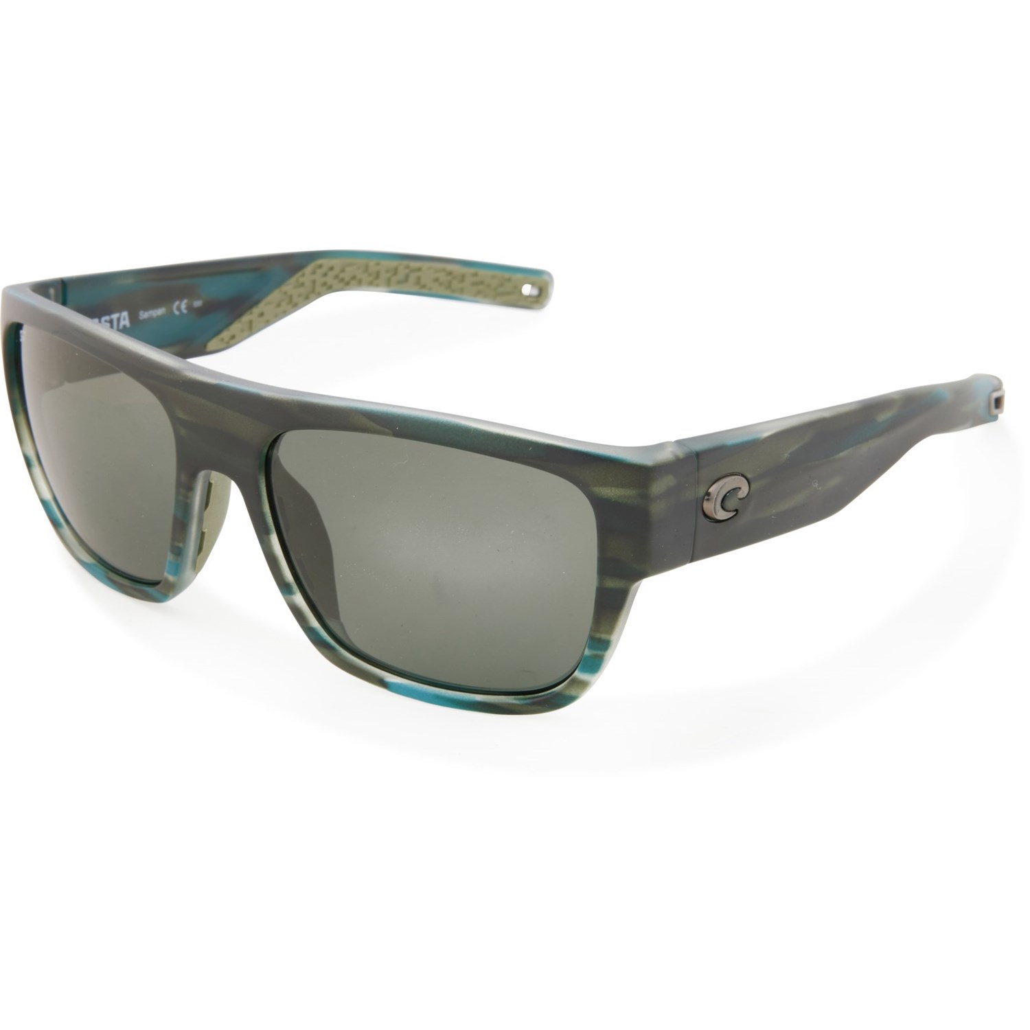 (取寄) コスタ サンパン サングラス - ポーラライズド 580G レンジズ Costa Sampan Sunglasses - Polarized 580G Lenses Matte Reef/Gray