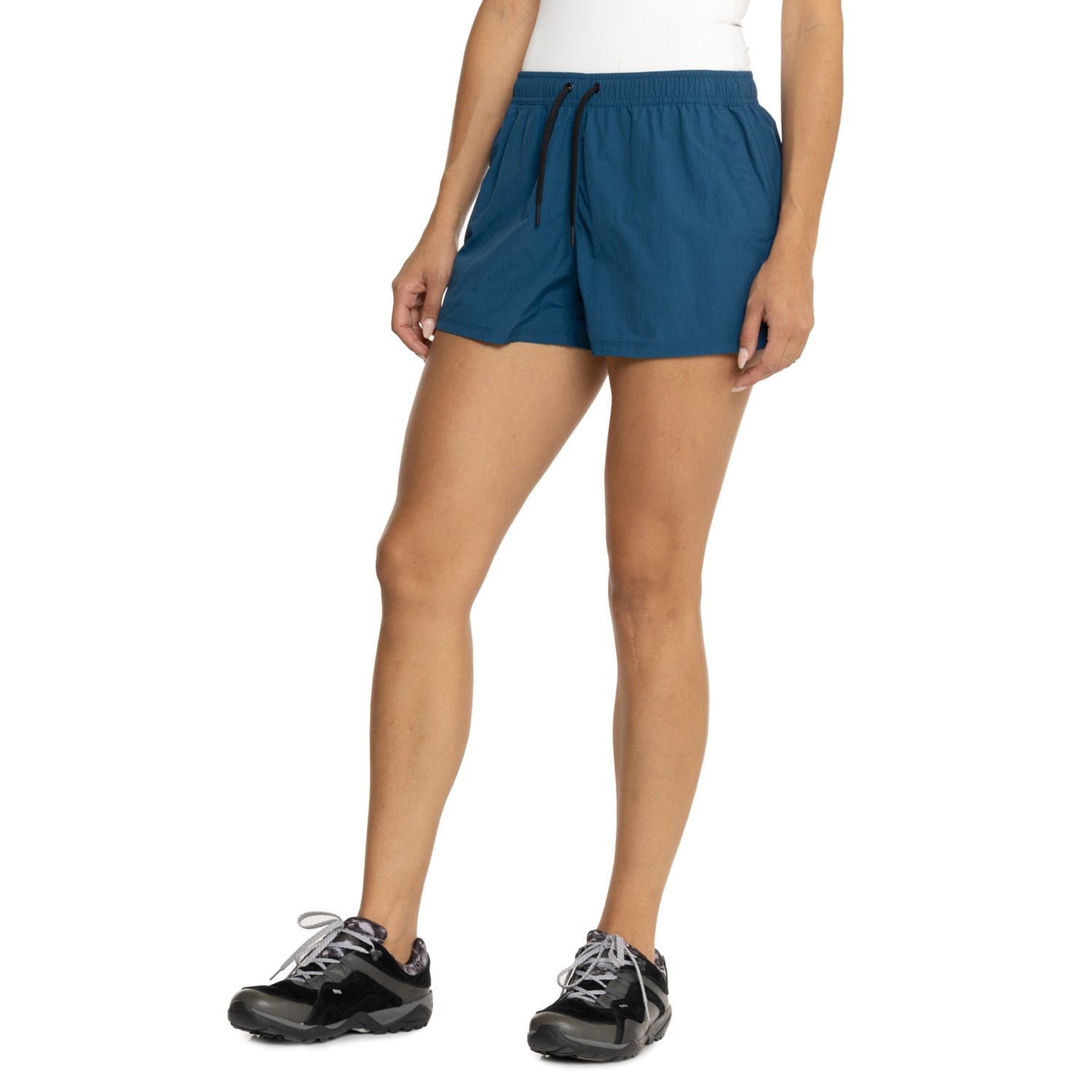 (取寄) マウンテンハードウェア ストライダー スイム ショーツ - Upf 50 Mountain Hardwear Stryder Swim Shorts - UPF 50 Dark Caspian