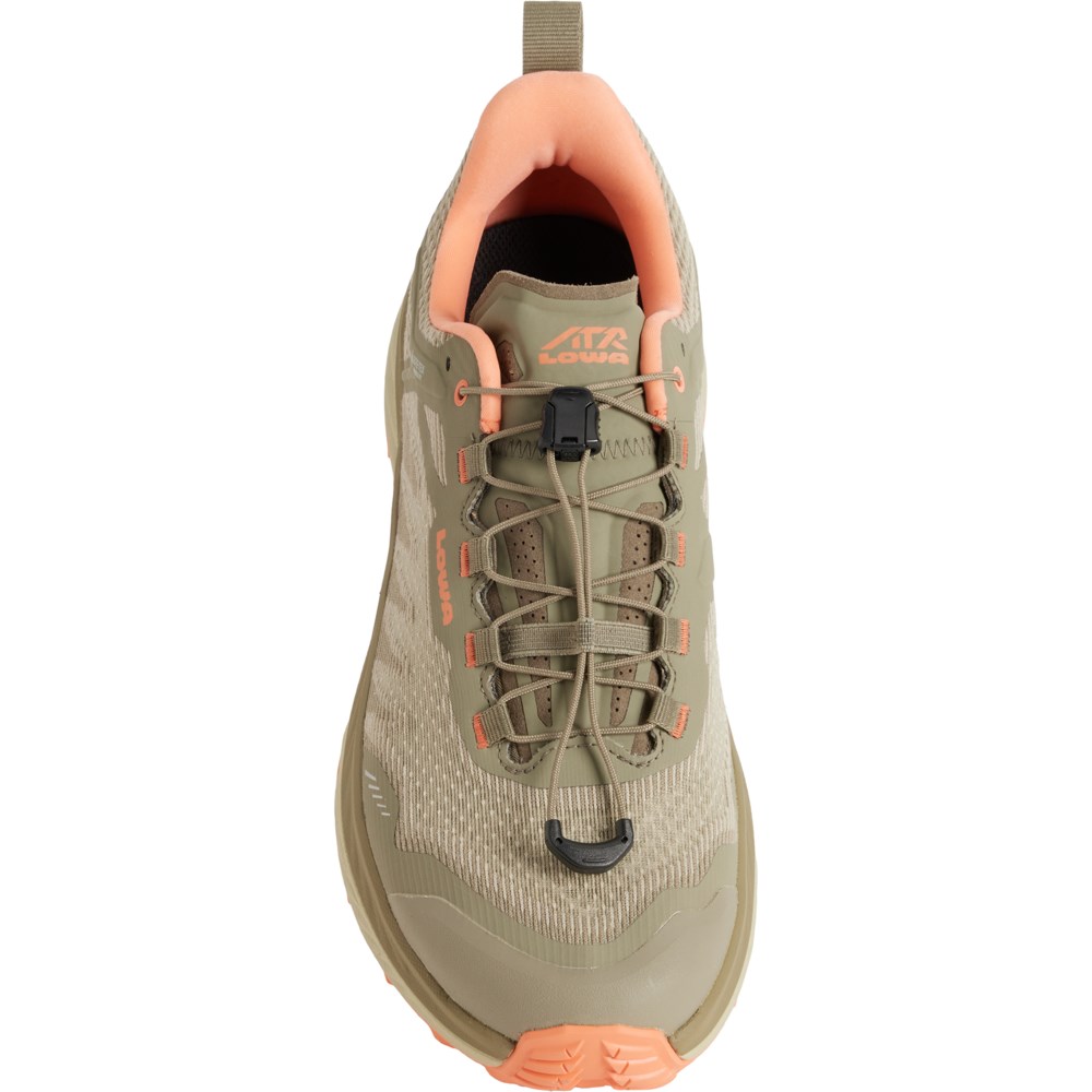 (取寄) ローバー レディース フォートゥクス ゴアテックス トレイル ランニング シューズ Lowa women Fortux Gore-Tex Trail Running Shoes (For Women) Seaweed/Melon