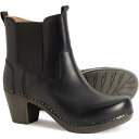 (取寄) ダンスコ レディース シェイナ ヒールド チェルシー ブーツ Dansko women Shayna Heeled Chelsea Boots (For Women) Black(4)