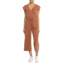 (取寄) ロレ エフォートレス ラップ ジャンプスーツ - ショート スリーブ Lole Effortless Wrap Jumpsuit - Short Sl...