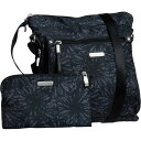 (取寄) バッガリーニ ゴー バッグ クロスボディ バッグ ウィズ リスレット baggallini Go Bagg Crossbody Bag with Wristlet Onyx Floral(4)