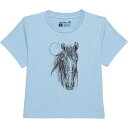 (取寄) カーハート リトル ガールズ ホース T-シャツ - ショート スリーブ Carhartt Little Girls CA701 Horse T-Sh...