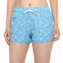(取寄) ボンダイビーマー プリント スイム ショーツ BONDI BEAMERS Print Swim Shorts Beachy Blue(4)