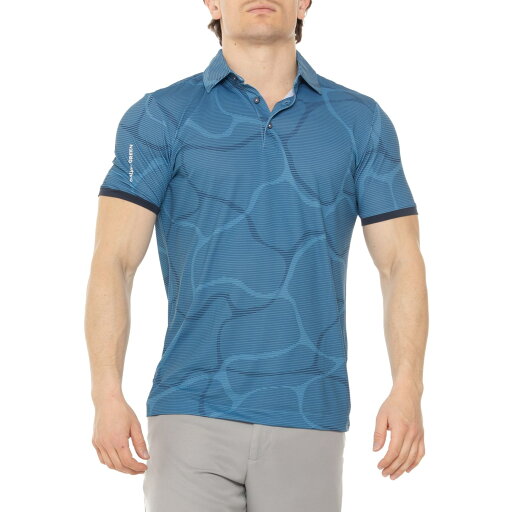 (取寄) ガルビングリーン ゴルフ ポロ シャツ - ショート スリーブ GALVIN GREEN Markos Golf Polo Shirt - Short Sleeve Ensign Blue/Navy (取寄) ガルビングリーン ゴルフ ポロ シャツ - ショート スリーブ GALVIN GREEN Markos Golf Polo Shirt - Short Sleeve Ensign Blue/Navy