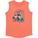(取寄) カーハート リトル ガールズ オフ-ロード T-シャツ - スリーブレス Carhartt Little Girls CA703 Off-Road T...