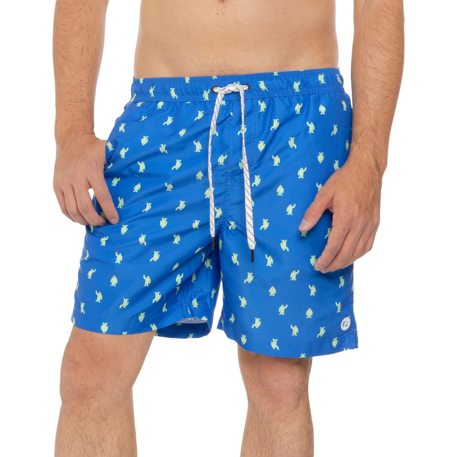 (取寄) エディーバウアー サスカッチ ボレー ショーツ - Upf 50 Eddie Bauer Sasquatch Volley Shorts - UPF 50 Brilliant Blue