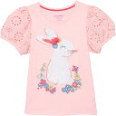 (取寄) トミーバハマ リトル ガールズ バニー アイレット パフ スリーブ シャツ - ショート スリーブ Tommy Bahama Little Girls...