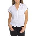 (取寄) レイチェルゾー ソリッド キャンプ シャツ - ショート スリーブ Rachel Zoe Solid Camp Shirt - Short Sleev...