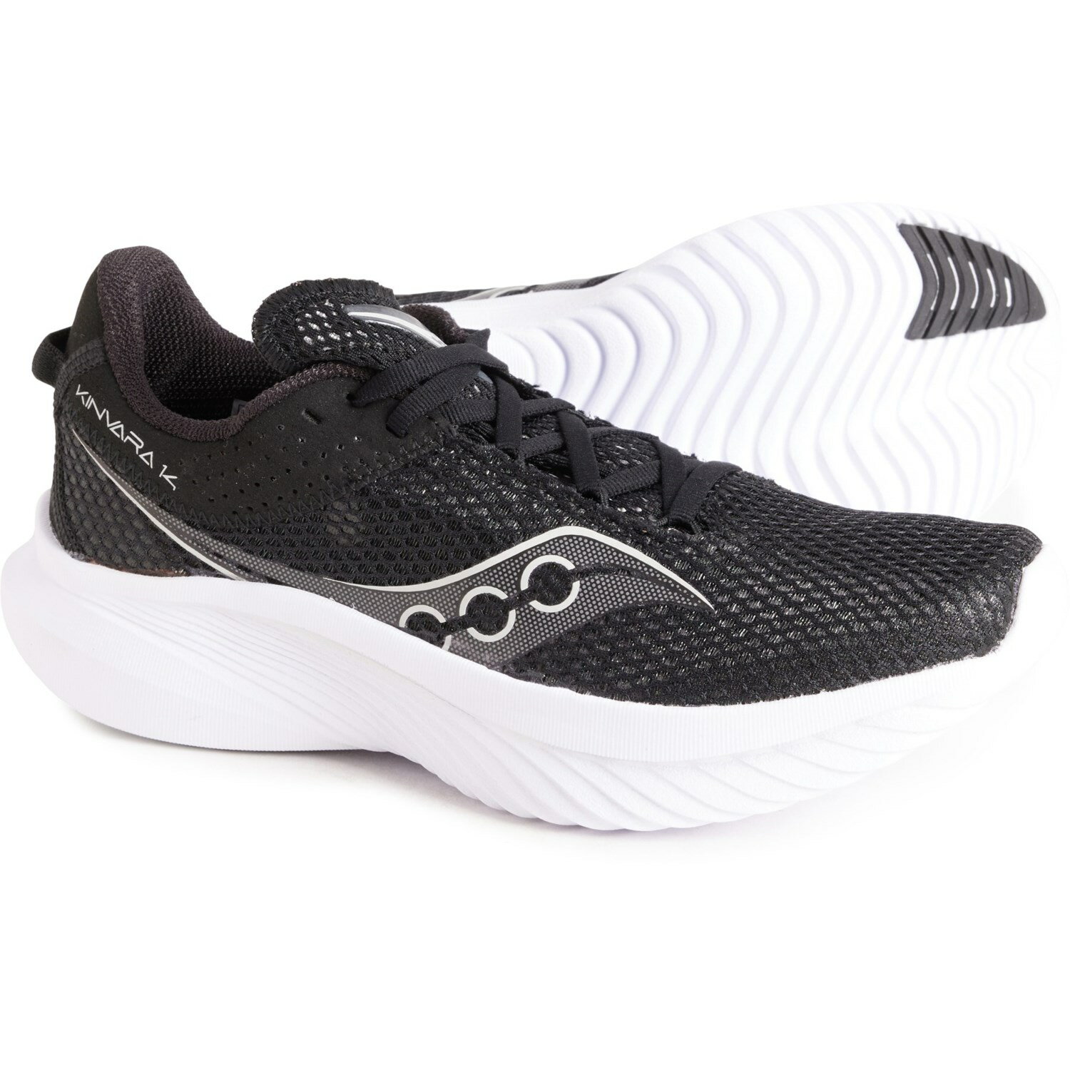 (取寄) サッカニー メンズ キンバラ 14 ランニング シューズ Saucony men Kinvara 14 Running Shoes (For Men) Black/White