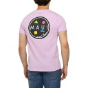 (取寄) マウイアンドサンズ クッキー ロゴ T-シャツ - ショート スリーブ Maui & Sons Cookie Logo T-Shirt - Short Sleeve Lavender