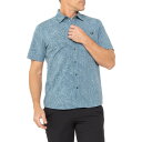 (取寄) エディーバウアー ウォーカー リーフ アウトライン シャツ - ショート スリーブ Eddie Bauer Walker Leaf Outline Shirt - Short Sleeve Bluestone