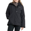 (取寄) エディーバウアー パウダー サーチ スリーインワン ジャケット - ウォータープルーフ, インシュレイテッド パワー Eddie Bauer Powder Search 3-in-1 Jacket - Waterproof, Insulated, 650-Fill Power Black