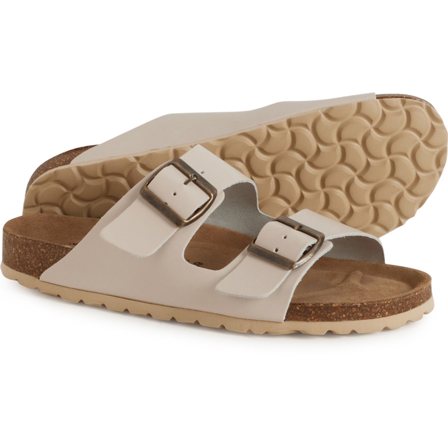 () ǥ ᥤ  ڥ 2-Х Хå  BIO GREEN women Made in Spain 2-Band Buckle Sandals (For Women) Sage