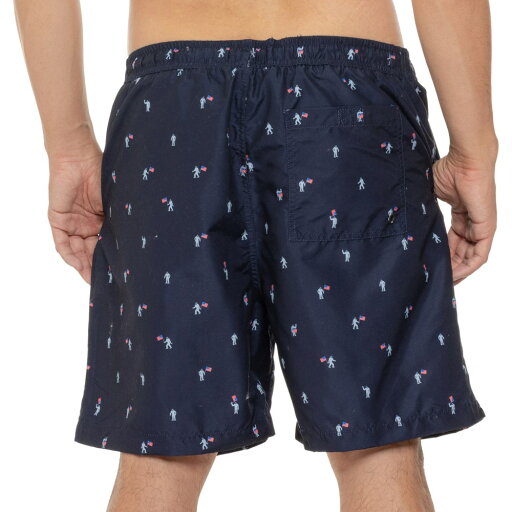 (取寄) エディーバウアー アメリカーナ ボレー ショーツ - Upf 50 Eddie Bauer Americana Volley Shorts - UPF 50 Atlantic