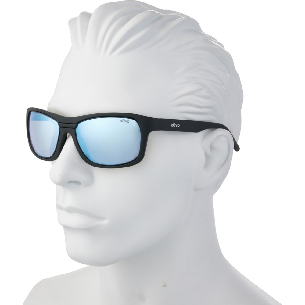 (取寄) レボ メイド イン ジャパン ジェネシス ミラー サングラス - ポーラライズド Revo Made in Japan Genesis Mirror Sunglasses - Polarized Matte Black/Blp Go