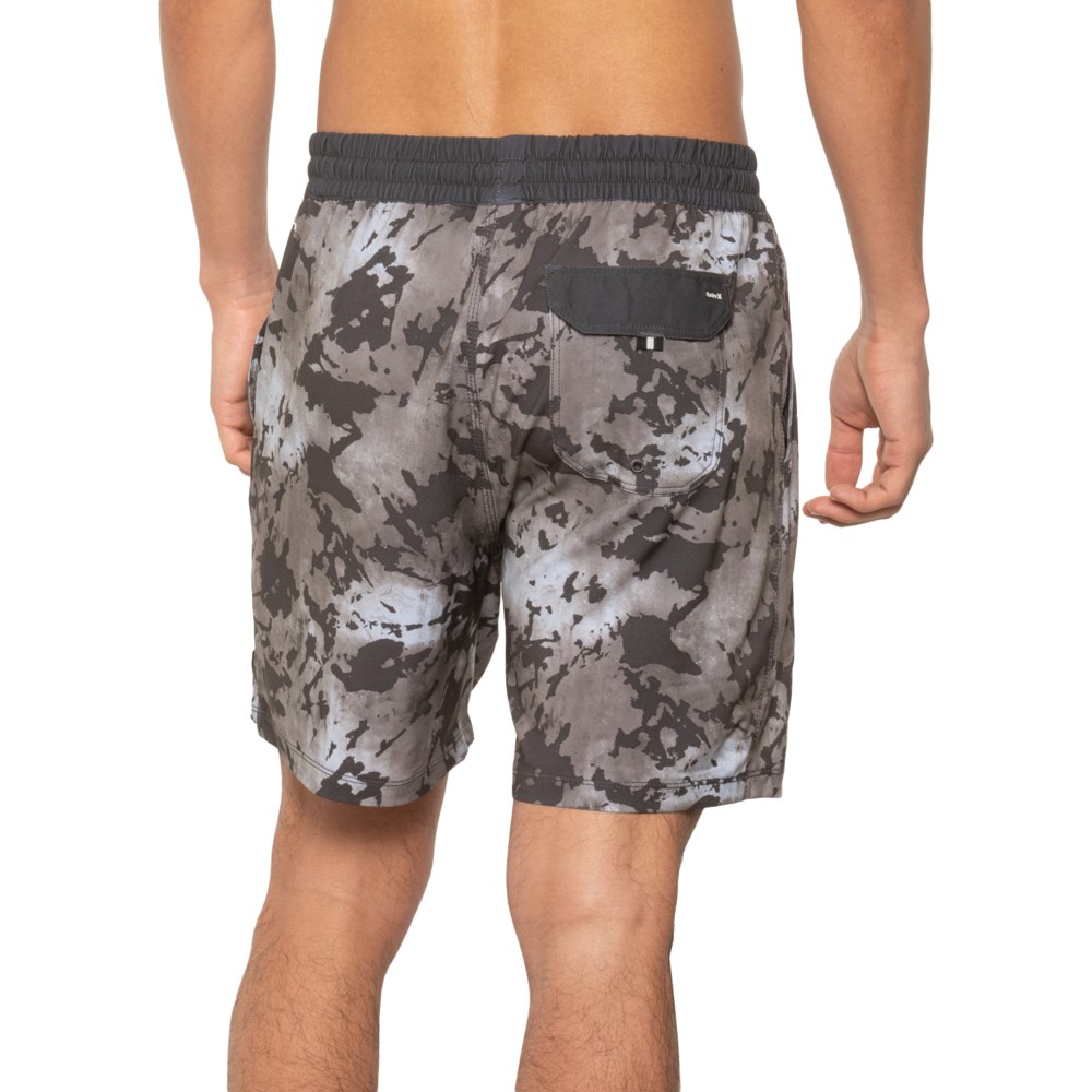 (取寄) ハーレー ファントム キャノンボール ボレー ショーツ - 17インチ Hurley Phantom Cannonball Volley Shorts - 17” Dark Stone Grey