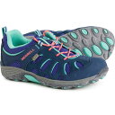 (取寄) メレル ガールズ カメレオン ハイキング シューズ - ウォータープルーフ, レザー Merrell Girls Chameleon Hiking Shoes - Waterproof, Leather Navy Multi