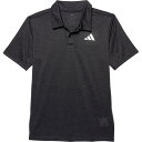 (取寄) アディダス ビッグ ボーイズ メランジュ ポロ ゴルフ シャツ - ショート スリーブ adidas Big Boys Melange Polo Go...