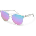 (取寄) ブレンダース ミス クール サングラス - ポーラライズド ミラー レンジズ BLENDERS Lexico Miss Cool Sunglasses - Polarized Mirror Lenses Miss Cool/Clear/Blue(4)
