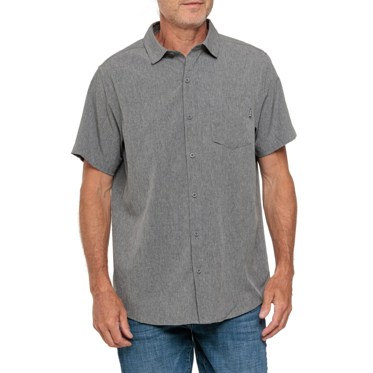 () ϡ졼 ֥   - 硼 ꡼ Hurley Woven Slub Shirt - Short Sle...