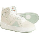 (取寄) メンズ メイド イン イタリー バスケットボール コートサド ハイ-トップ スニーカー JUST DON men Made in Italy Basketball Courtside High-Top Sneakers (For Men) Cream/Mint(4)