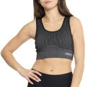 (取寄) エディーバウアー ダブル スクープ スポーツ ブラ - ミディアム インパクト Eddie Bauer Double Scoop Sports Bra - Medium Impact Black