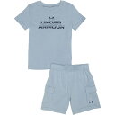 (取寄) アンダーアーマー リトル ボーイズ T-シャツ アンド カーゴ ショーツ セット - ショート スリーブ Under Armour Little Bo...