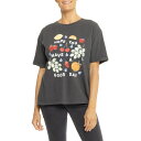 (取寄) C&Cカリフォルニア メリッサ サンウォッシュド ガールフレンド T-シャツ - ショート スリーブ C&C California Melissa Sunwashed Girlfriend T-Shirt - Short Sleeve Black Sand Hope You Have A Good Day