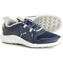 (取寄) プーマ ゴルフ レディース イグナイト ファスン8 スパイクレス ゴルフ シューズ PUMA GOLF women Ignite Fasten8 Spikeless Golf Shoes (For Women) Navy Blazer-Puma Silver-High R