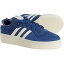 (取寄) アディダス メンズ リバルリー ラックス ロウ バスケットボール シューズ adidas men Rivalry Lux Low Basketball Shoes (For Men) Dark Blue/Ivory/Ivory
