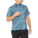 (取寄) エディーバウアー ビスタ フィッシング アイランド ライフ シャツ - ショート スリーブ Eddie Bauer Vista Fishing Island Life Shirt - Short Sleeve Bluestone