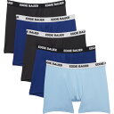 (取寄) エディーバウアー メッシュ ボクサー ブリーフ - 5-パック Eddie Bauer Mesh Boxer Briefs - 5-Pack Blue/Blk/Chambray/Blue/Blk