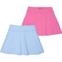 (取寄) エディーバウアー ビッグ ガールズ トレイル アクティブ スコーツ - 2-パック, ビルト-イン ショーツ Eddie Bauer Big Girls Trail Active Skorts - 2-Pack, Built-In Shorts Super Pink