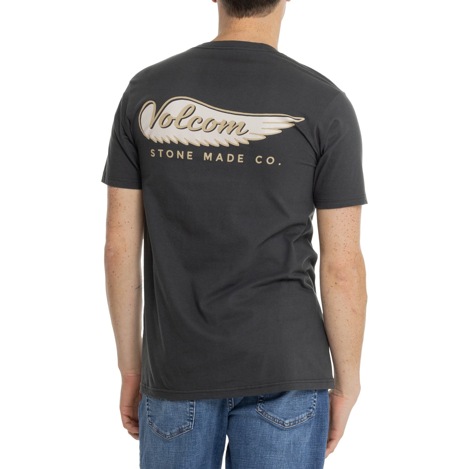 (取寄) ボルコム T-シャツ - ショート スリーブ Volcom Highbird T-Shirt - Short Sleeve Vintage Black