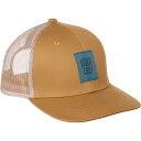 (取寄) トポデザイン オリジナル ロゴ トラッカー ハット Topo Designs Original Logo Trucker Hat Khaki