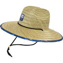 (取寄) ハック フィッシュ アンド フラッグズ ストロー ハット Huk Fish and Flags Straw Hat Set Sail
