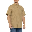 (取寄) カーハート ラギッド プロフェッショナル リラックスド-フィット フィット シリーズ シャツ - ショート スリーブ Carhartt 102537 Rugged Professional Relaxed Fit Series Shirt - Short Sleeve Dark Khaki