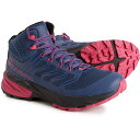 (取寄) スカルパ レディース ラッシュ ゴア-テックス ミッド ハイキング ブーツ Scarpa women Rush Gore-Tex Mid Hiking Boots (For Women) Blue/Fuxia