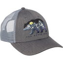 (取寄) ノースフェイス エンブロイダー トラッカー ハット The North Face Embroidered Trucker Hat Grey Heather/Acid Yellow