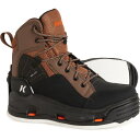 (取寄) コーカーズ メンズ バックスキン ウェーディング ブーツ Korkers men BuckSkin Wading Boots (For Men) Bl...