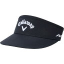 (取寄) キャロウェイゴルフ ハイ クラウン バイザー Callaway Golf High Crown Visor Black