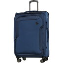 (取寄) ITラゲッジ 27.8インチ スピナー スーツケース - ソフトサイド, エクスパンダブル, インディゴ ナイト IT Luggage 27.8” Teleported Spinner Suitcase - Softside, Expandable, Indigo Night Indigo Night