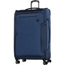 (取寄) ITラゲッジ 31.7インチ スピナー スーツケース - ソフトサイド, エクスパンダブル, インディゴ ナイト IT Luggage 31.7” Teleported Spinner Suitcase - Softside, Expandable, Indigo Night Indigo Night