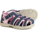 (取寄) エディーバウアー リトル ガールズ エドマンド スポーツ サンダル Eddie Bauer Little Girls Edmund Sport Sandals Navy/Pink